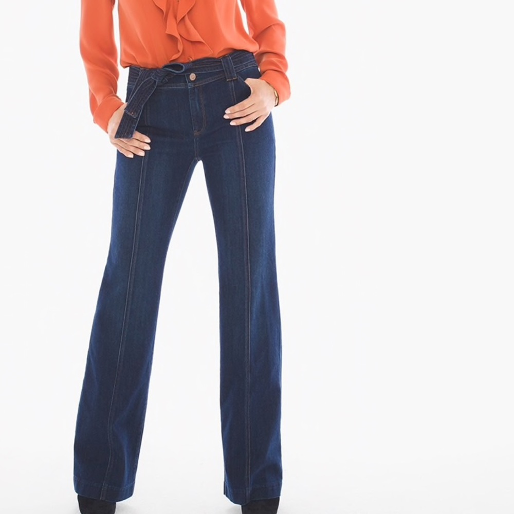 NWT Chico’s Platinum Collection Trouser Jeans